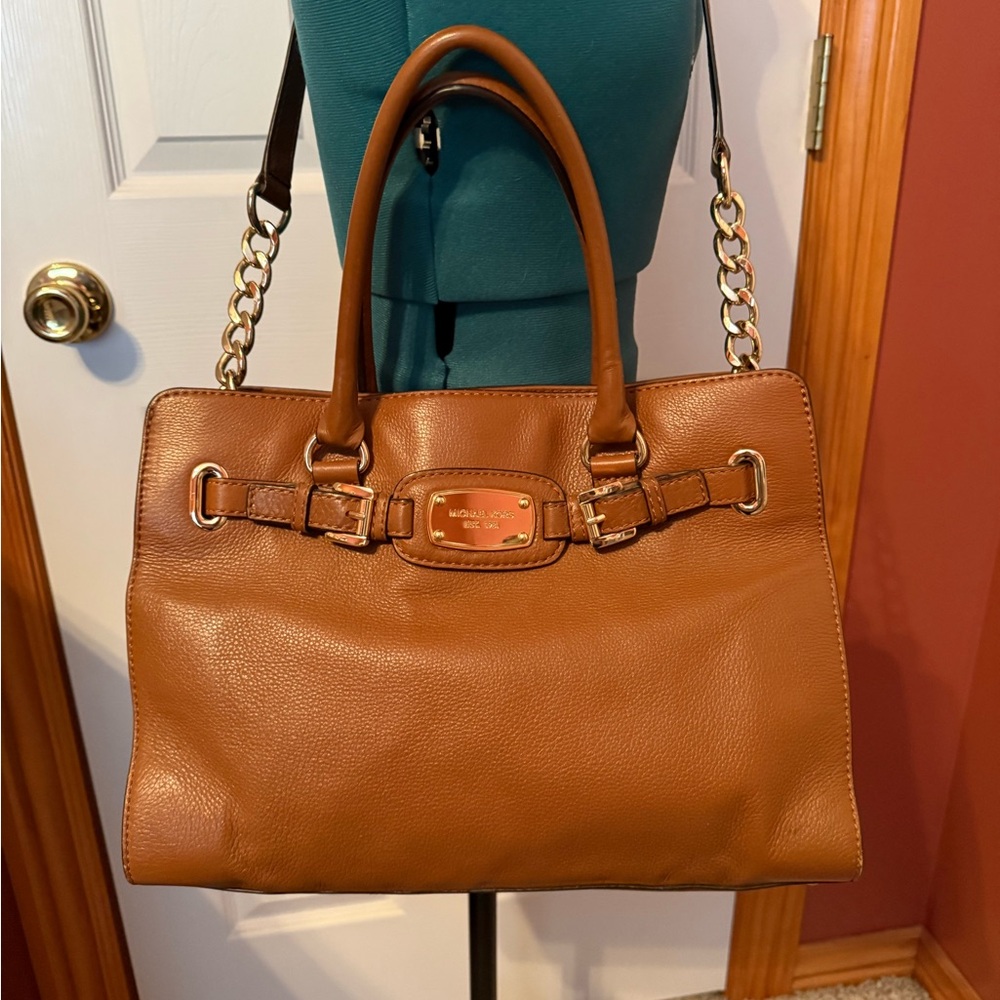 Michael Kors Tan Leather Tote
